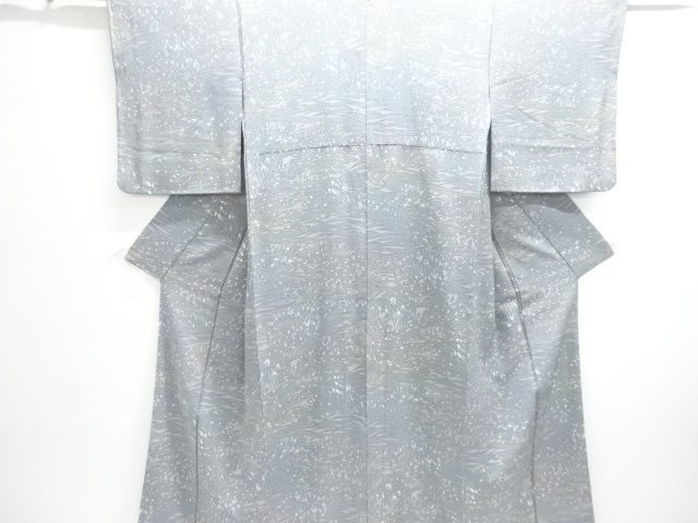 JAPANESE KIMONO / RURAL LANDSCAPE PATTERN KOMON